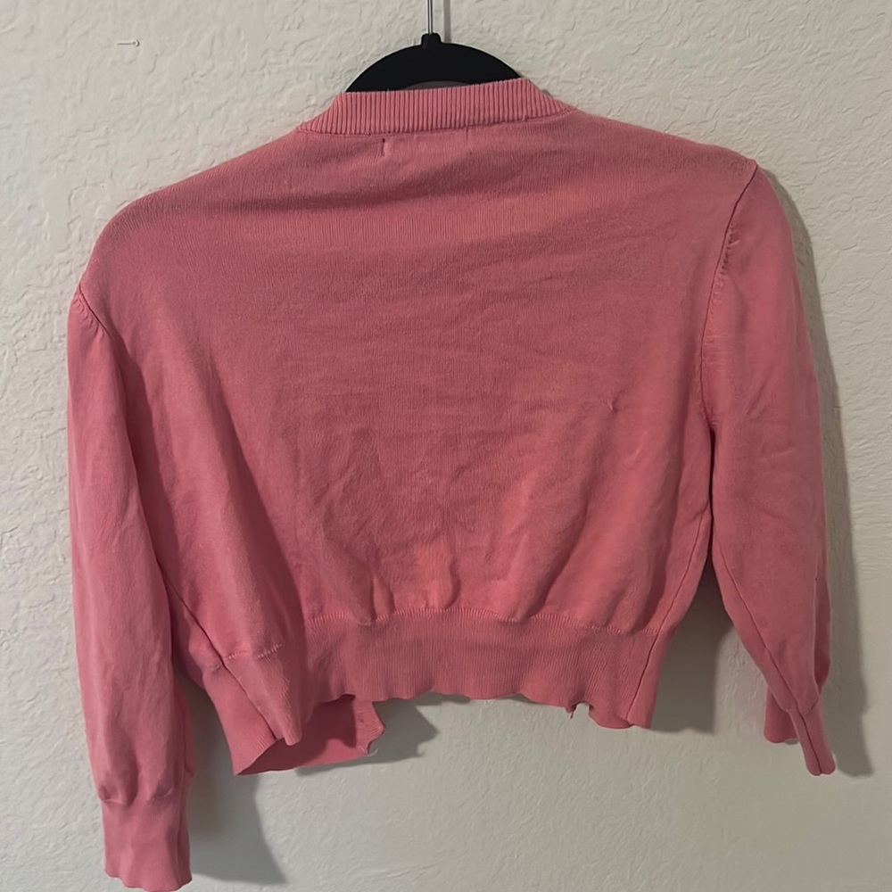 Pink Cardigan - Picture 2 of 2
